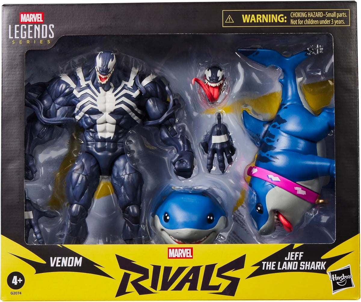 Marvel Legends Rivals 6 Inch Action Figure 2-Pack - Venom & Jeff