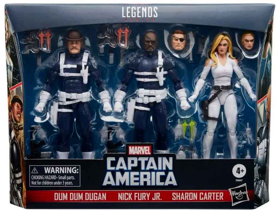 Marvel Legends Shield 6 Inch Action Figure 3-Pack Box Set - Dum