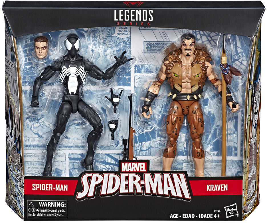 Marvel Legends Spider-Man 6 Inch Action Figure Exclusive 2-Pack