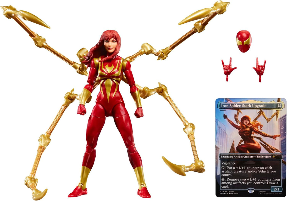 Marvel Legends Spider-Man 6 Inch Action Figure Magic The Gathering