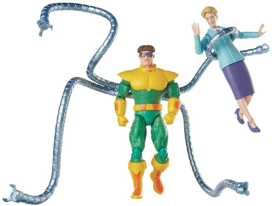 マーベルレジェンド　ドクターオクトパス　VHS Marvel Legends Spider-Man 6 Inch Action Figure VHS 2-Pack - Doc
