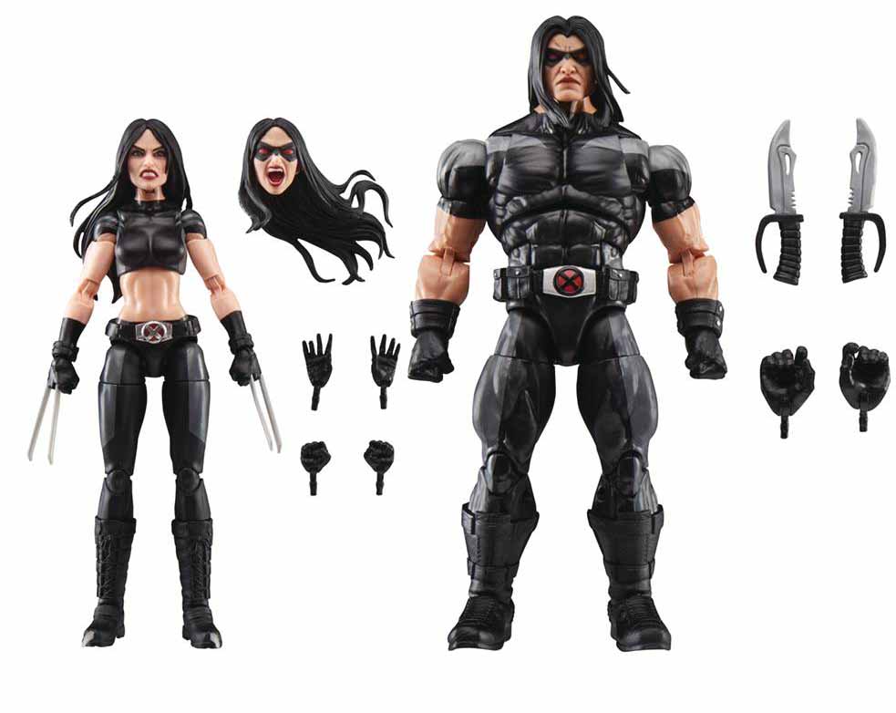 マーベルレジェンド X-23 ブレイド 2体セット Marvel Legends X-Force 6 Inch Action Figure 2-Pack - X-23 and