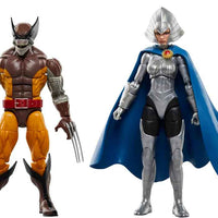 Marvel Legends X-Men 6 Inch Action Figure 50th Anniversary 2-Pack - Brood Infected Wolverine & Lilandra