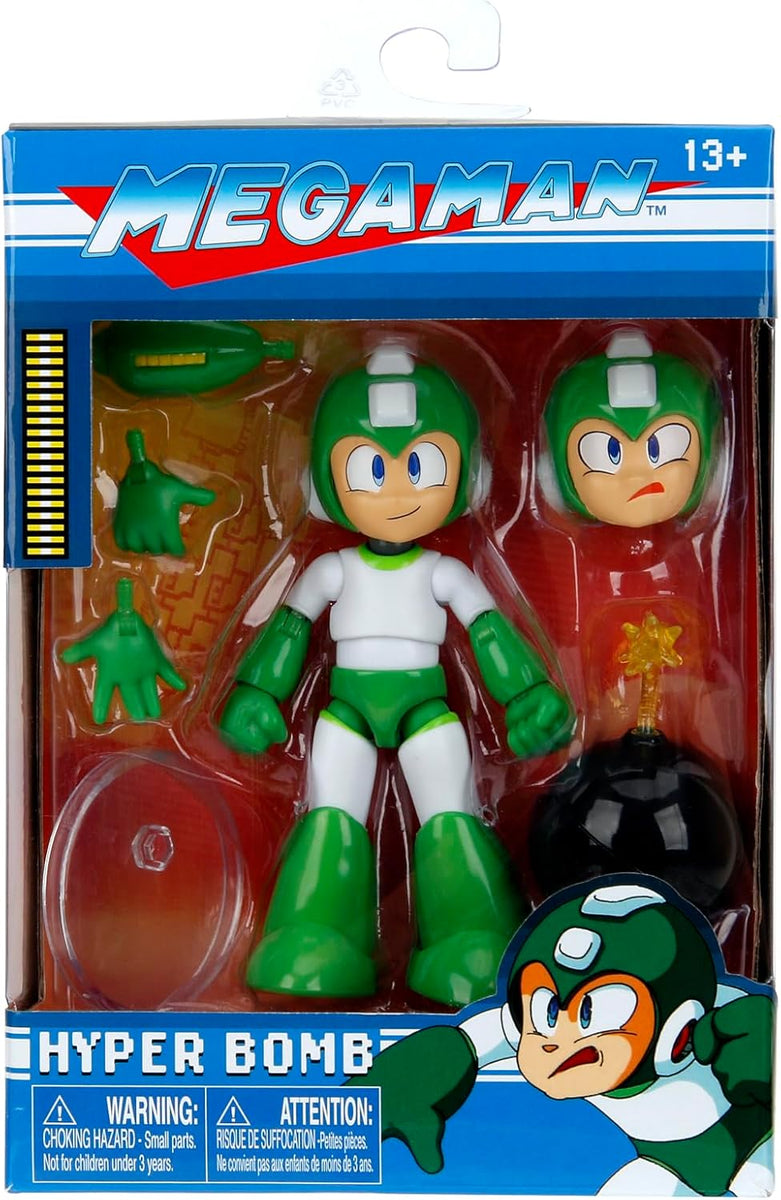 Megaman 4 Inch Action Figure 1/12 Scale Wave 2 - Mega Man Hyper