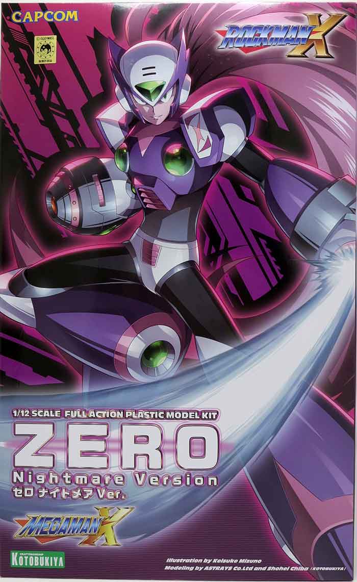 Megaman X 6 Inch Model Kit - Zero Nightmare Version| Cmdstore.ca