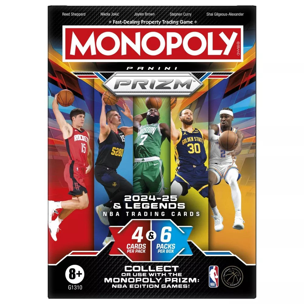 Monopoly Prizm 2024-25 NBA Panini Trading Cards - Sealed Blaster