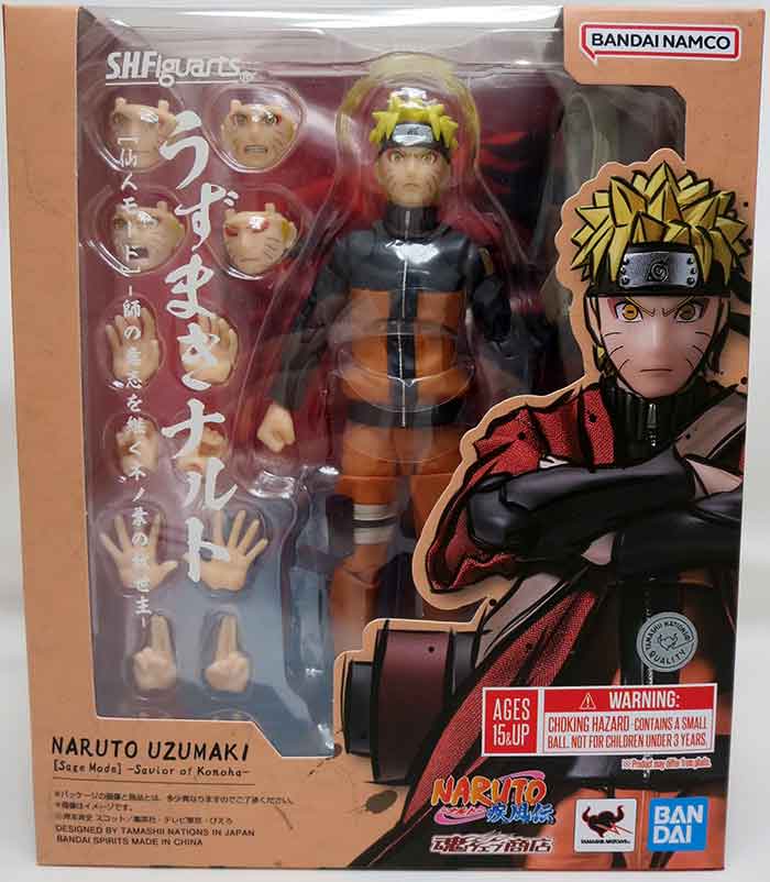 Naruto Shippuden 6 Inch Action Figure S.H. Figuarts Exclusive