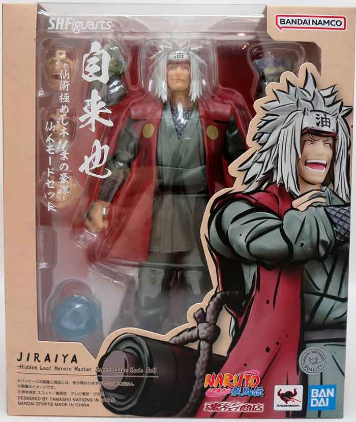 Naruto Shippuden 6 Inch Action Figure S.H.Figuarts - Jiraiya Sage