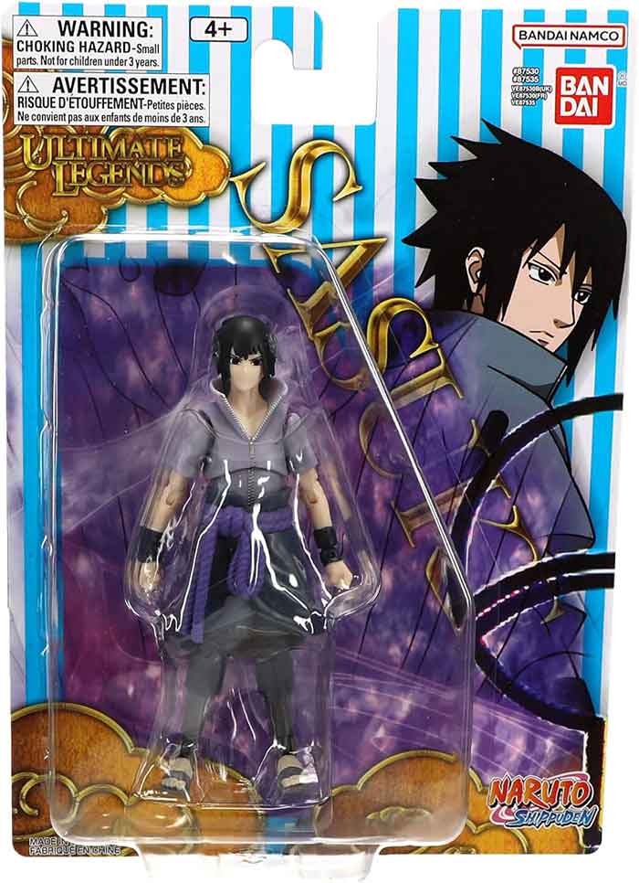 Naruto Shippuden 5 Inch Action Figure Ultimate Legends - Sasuke
