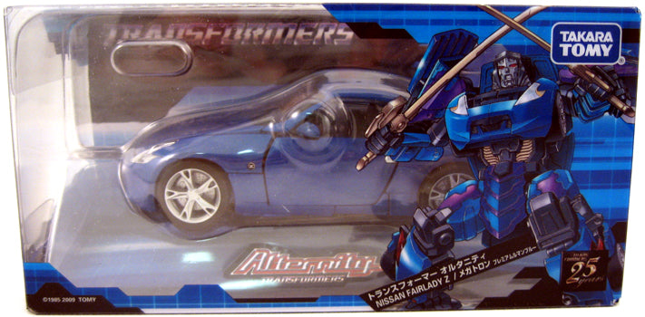 Nissan Fairlady Z Megatron Blue - Transformers Alternators Action