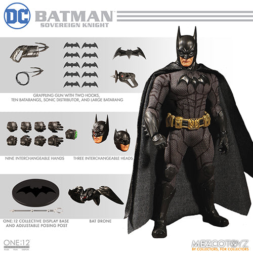 mezco one:12collective ナイトメアバットマン One-12 Collective 6 Inch Action Figure Dc Comics - Sovereign