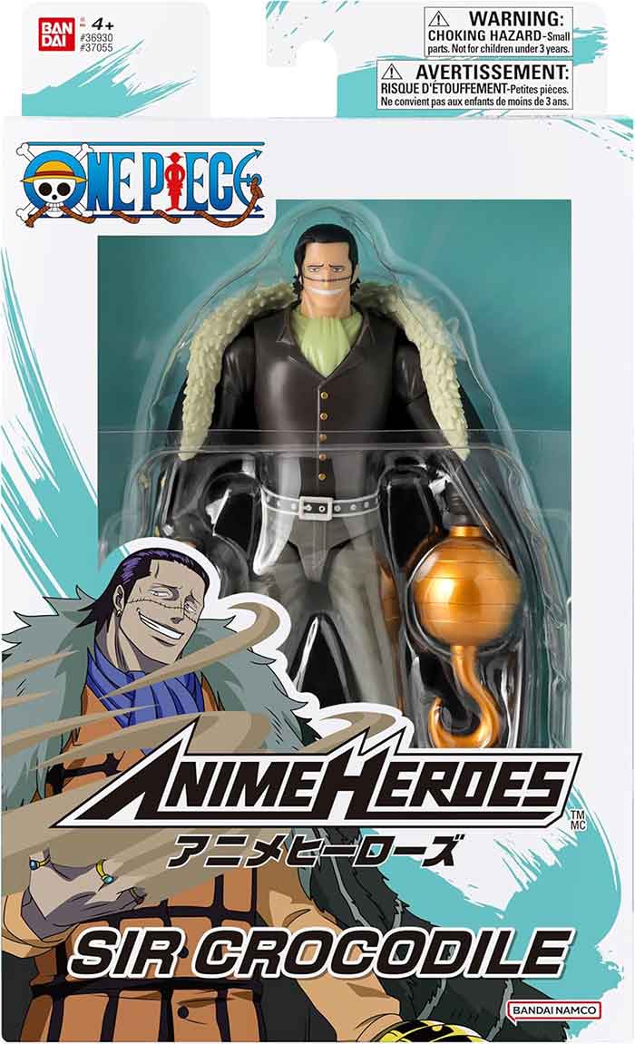 One Piece 6 Inch Action Figure Anime Heroes - Crocodile| Cmdstore.ca