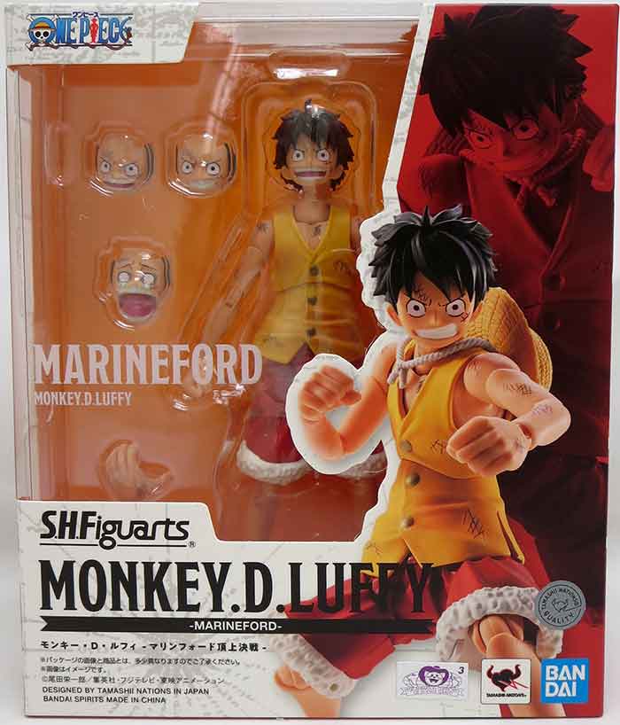 One Piece 6 Inch Action Figure S.H. Figuarts - Monkey D. Luffy