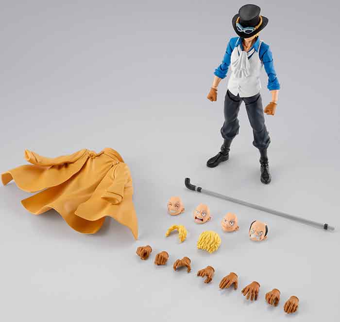 One Piece 6 Inch Action Figure S.H. Figuarts - Sabo Revolutionary