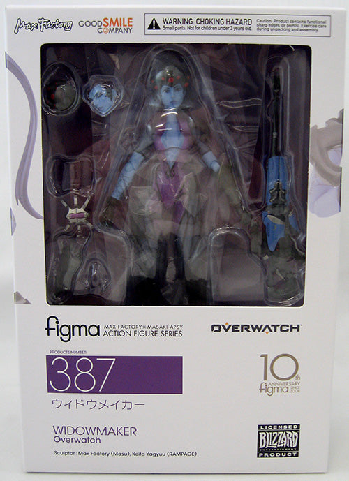 Overwatch 6 Inch Action Figure Figma - Widowmaker| Cmdstore.ca
