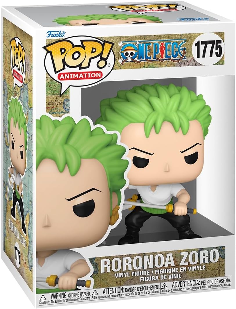 Pop Animation One Piece 3.75 Inch Action Figure - Roronoa Zoro