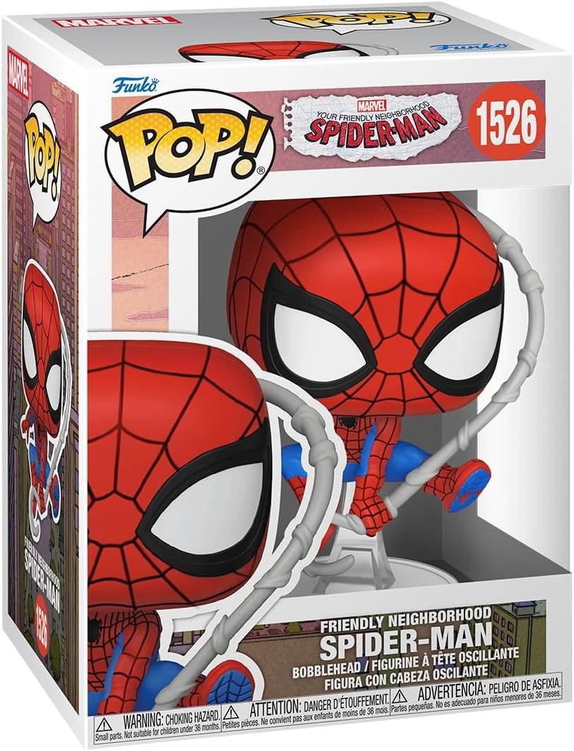 Pop Marvel Friendly Neighborhood Spider-Man 3.75 Inch Action