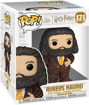 Pop Movies Harry Potter 6 Inch Action Figure - Rubeus Hagrid in Animal Pelt Outfit #171