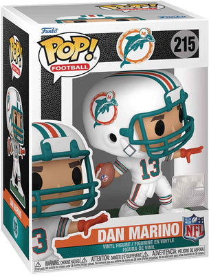 Pop Sports NFL Football 3.75 Inch Action Figure - Dan Marino #215
