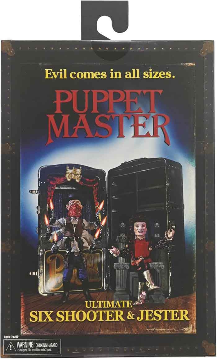 Puppet Master 7 Inch Action Figure Ultimate 2-Pack - Six-Shooter