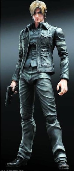 Resident Evil 6 8 Inch Action Figure Play Arts Kai Series - Leon