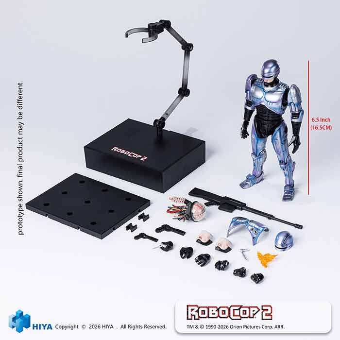 フィギュア　5点 ROBOCOP Robocop (Pre Robocop - Super Exquisite Figure Action Inch 6 2 ミリタリー