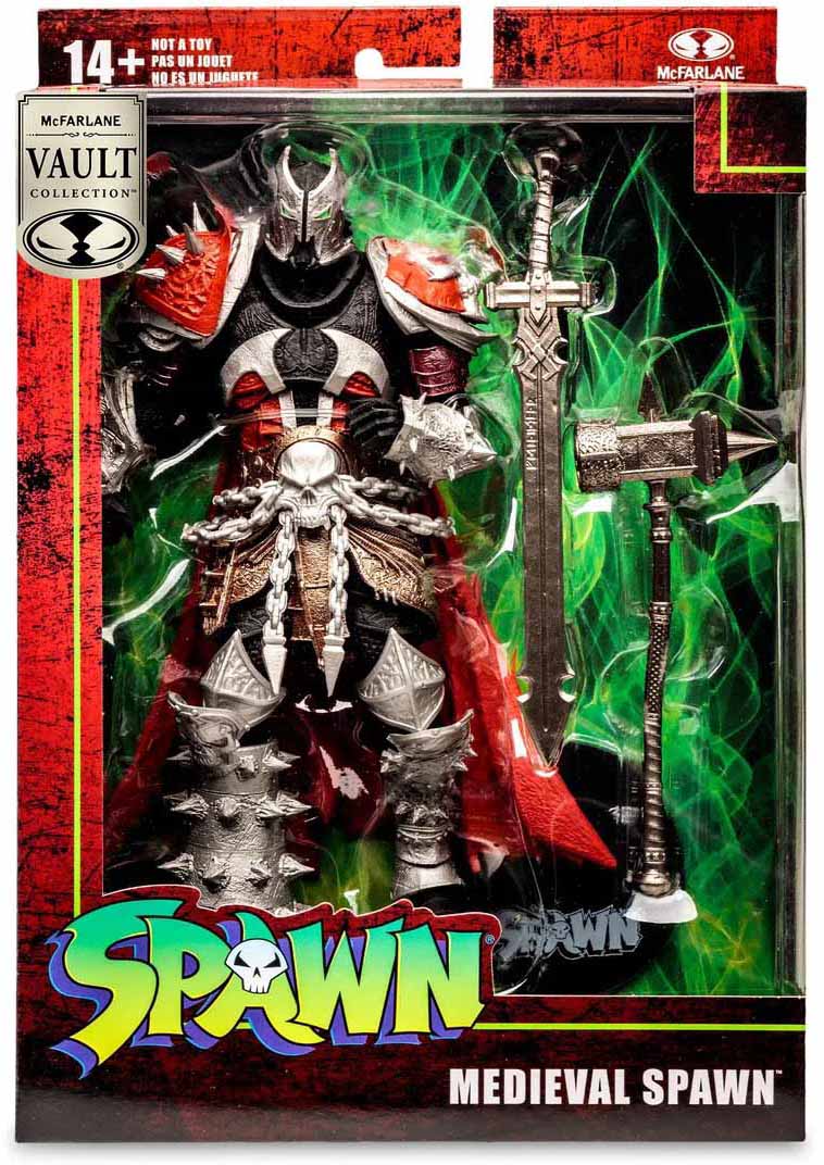 SPAWN　アート　カード　コレクション　当選品　未開封 Spawn 7 Inch Action Figure Vault Collection - Medieval Spawn (Pre