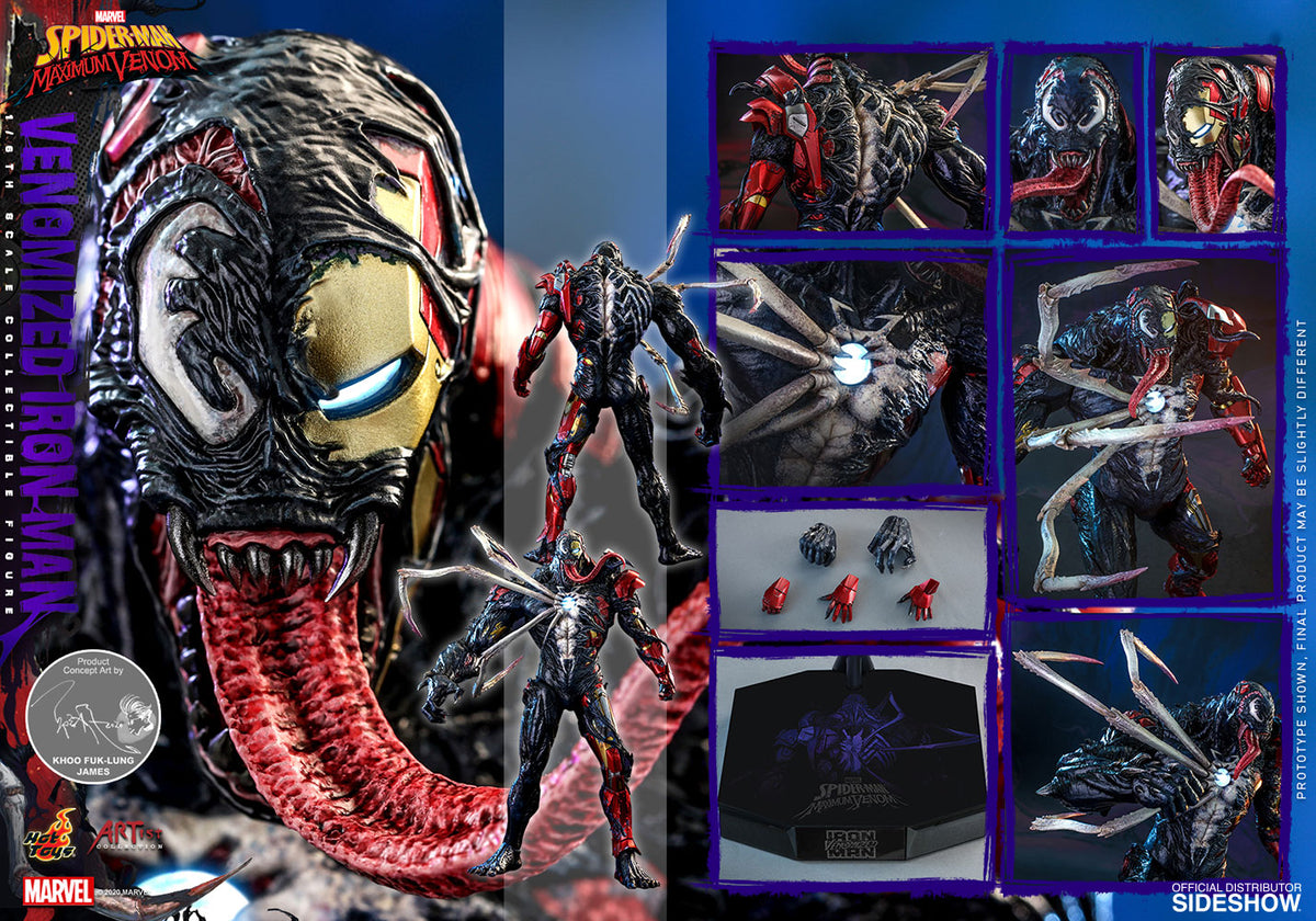 Spider-Man Maximum Venom 12 Inch Action Figure 1/6 Scale