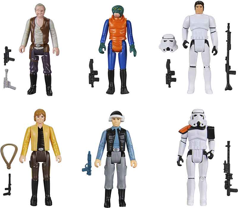 Star Wars Retro Collection 3.75 Inch Action Figure Box Set - A New