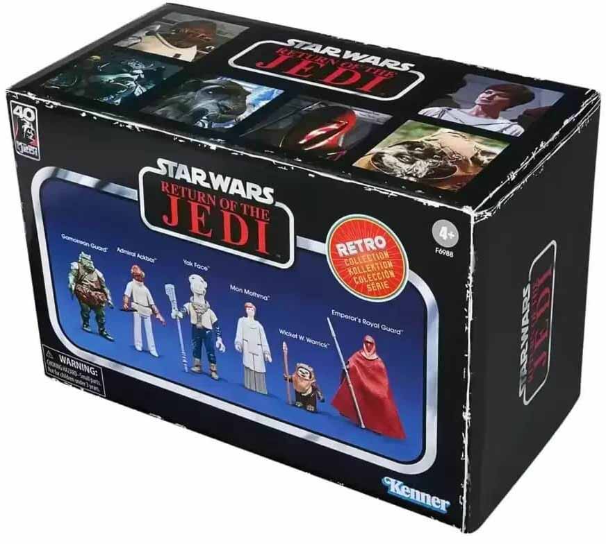 Star Wars Retro Collection Inch Action Figure Box Set Rotj