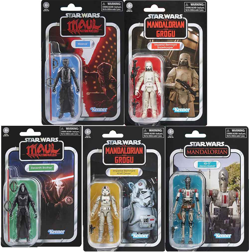 STAR WARS コレクションセット レア Retro Collection First 12 Wave 1 - Sealed Set of 6 Hasbro Star