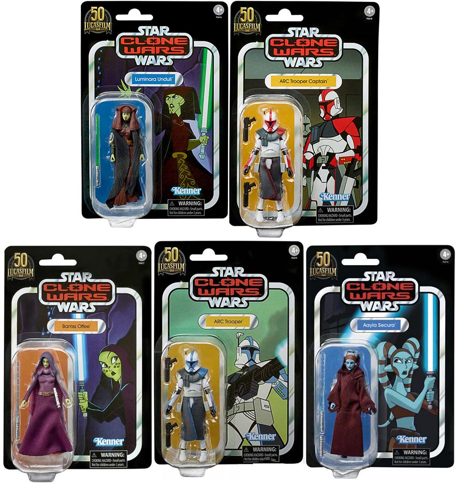 Star Wars The Vintage Collection Clone Wars 3.75 Inch Action
