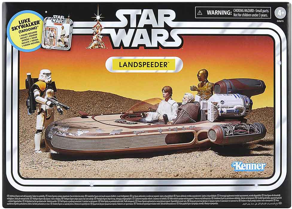 レア！新品未使用　STAR WARS LAND SPEEDER ケナー製 Star Wars The Vintage Collection 3.75 Inch Scale Vehicle Figure