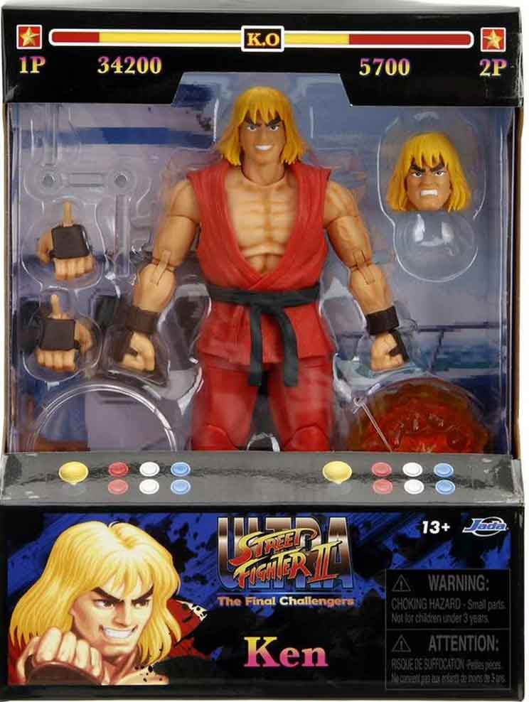 GIジョー ストリートファイター2 ケン Street Fighter 2 The Final Challengers 6 Inch Action Figure Wave 1