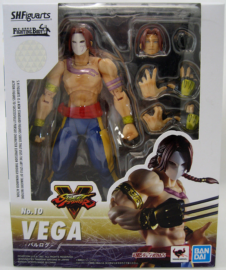 Street Fighter 6 Inch Action Figure S.H. Figuarts - Vega| Cmdstore.ca