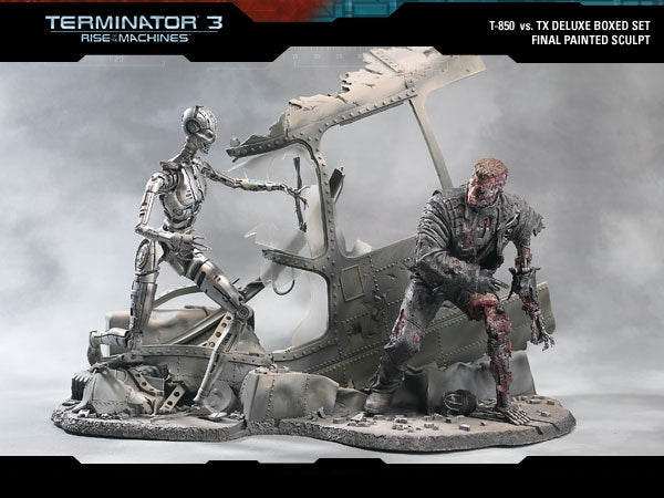 Terminator 3: Rise of the Machines T3 Deluxe BOXED Figure Set