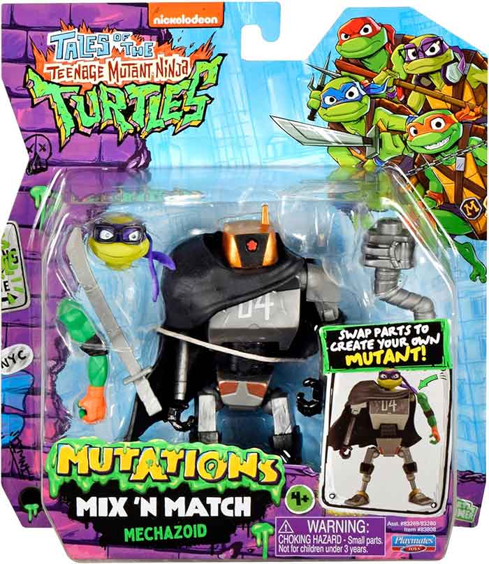 Teenage Mutant Ninja Turtles 4.5 Inch Action Figure Mix N Match