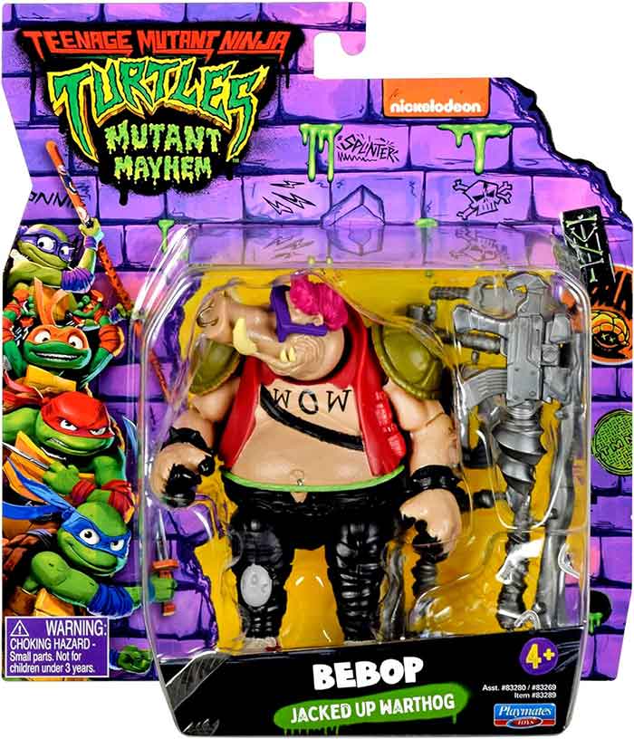 ミュータントタートルズTeenage Mutant Ninja Bebop Teenage Mutant Ninja Turtles 5 Inch Action Figure Mutant Mayhem