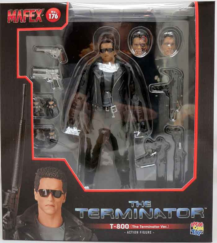 The Terminator 6 Inch Action Figure Mafex - T-800| Cmdstore.ca