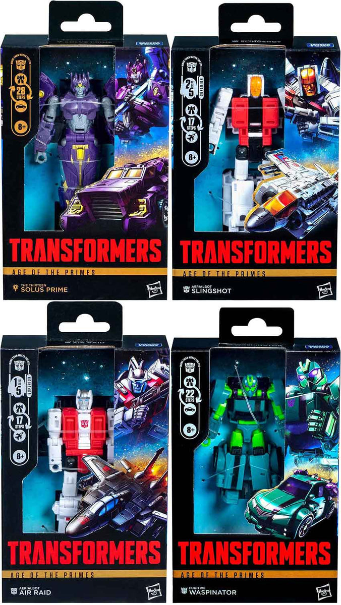 Transformers Age Of The Primes 6 Inch Action Figure Deluxe Class