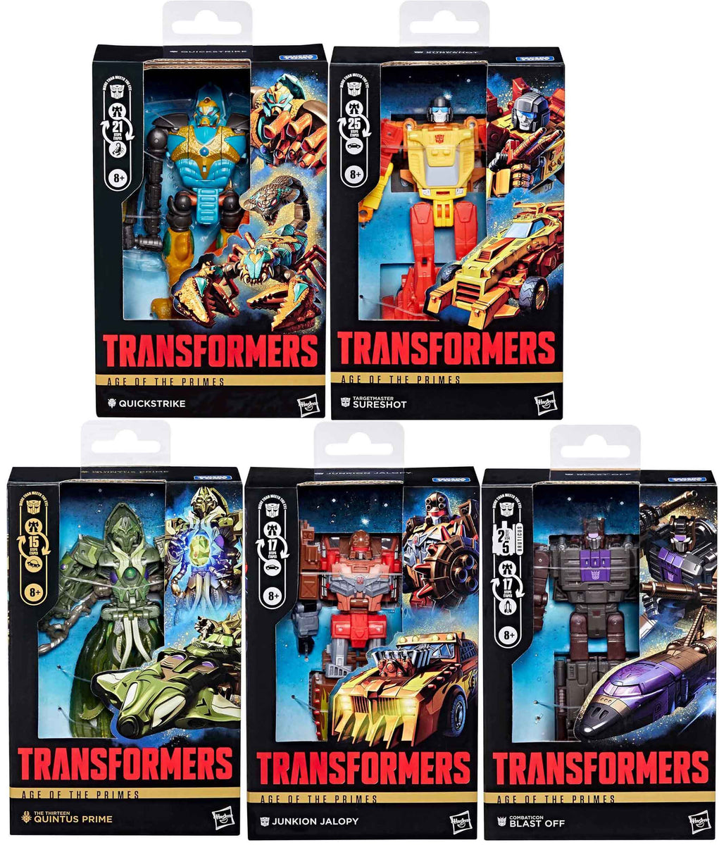 Transformers Age Of The Primes 6 Inch Action Figure Deluxe Class