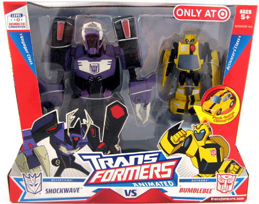 ミニカー transformers animated hasbro set Transformers Animated Action Figure Deluxe Class 2-Pack: Exclusive