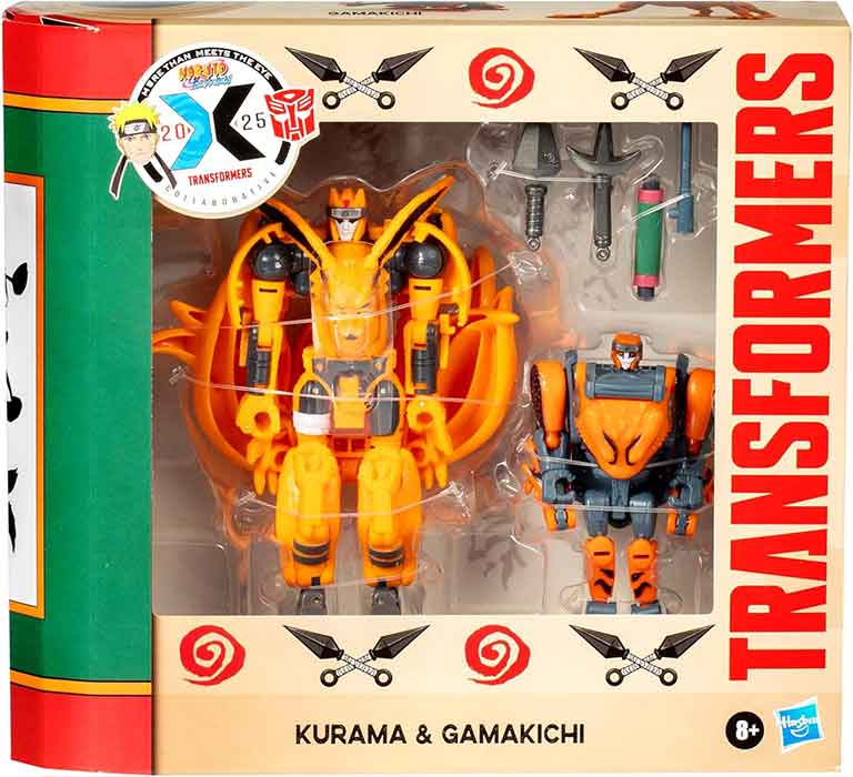 FR社のトロイダルトランスフォーマー FRT-3 Transformers Collaborative Naruto Shippuden 6 Inch Action Figure