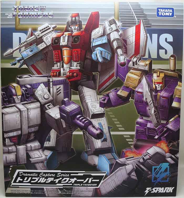 Transformers Masterpiece T-Spark 7 Inch Action Figure 3-Pack