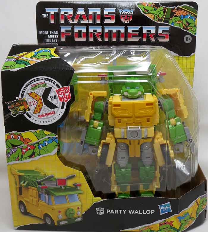 Transformers x Teenage Mutant Ninja Turtles 7 Inch Action Figure