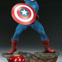 Avengers Assemble 15 Inch Statue Figure - Captain America Sideshow 200355