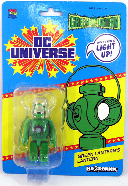 Bearbrick 3 Inch Action Figure Green Lantern - Green Lanterns Lantern SDCC 2011