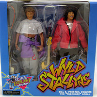 Bill & Ted Excellent Adventure 8 Inch Doll Figure Clothed Retro Series - Bill & Ted