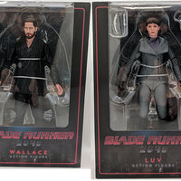 Blade Runner 2049 7 Inch Action Figure Series 2 - Set of 2 (Luv & Wallave)