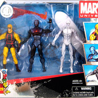 Marvel Universe Action Figure 3-Pack Series - Daredevil - Iron Man - Silver Surfer Exclusive